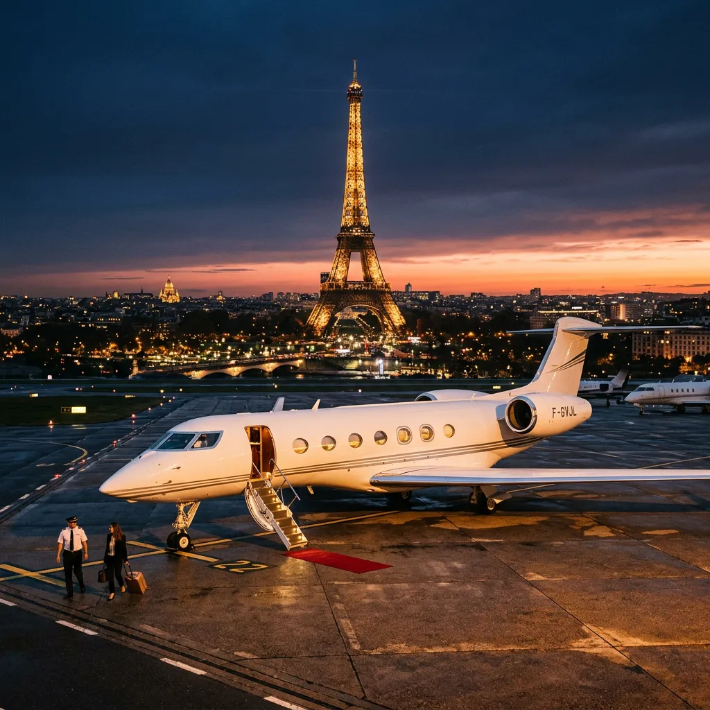 Jet privé à Paris